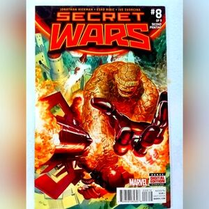 Secret Wars #8 Ross Second Printing (Marvel Comics February 2016) {CB0001}
